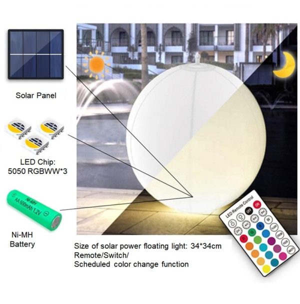 Solar Floating Ball - Image 4