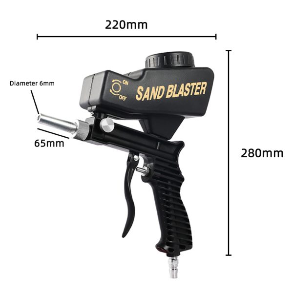 Adjustable Sandblasting Gun - Image 5