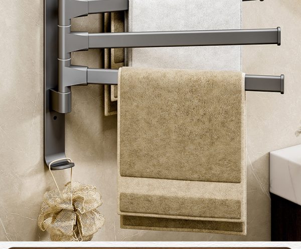 Bathroom Towel Rack Rotatable - Image 6