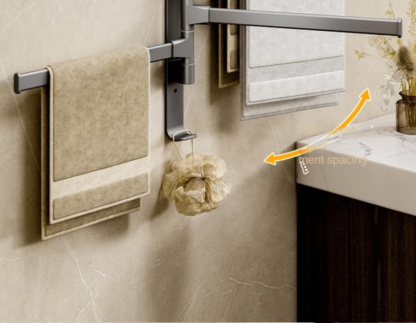 Bathroom Towel Rack Rotatable - Image 10