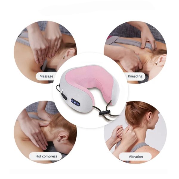 Multifunctional U-shaped Pillow Massage - Image 3