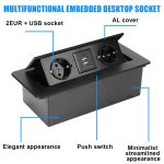 USB Charging Desktop Socket Table - Image 8
