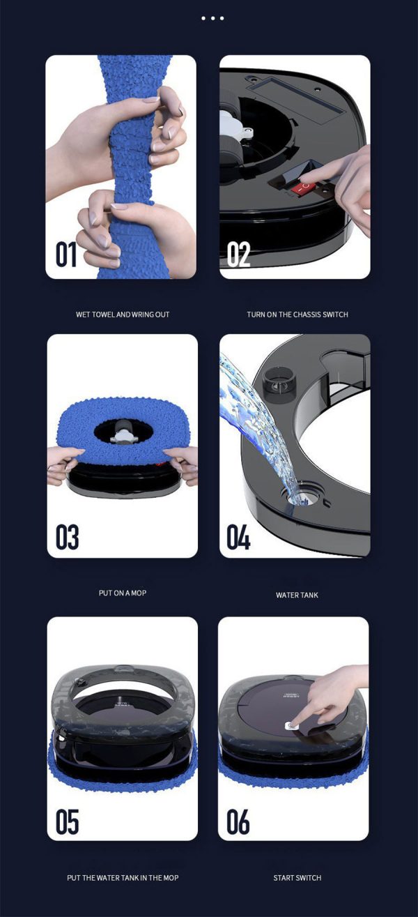 New Xiaomi Smart Vacuum Cleaner Robot USB Wireless - Image 12
