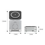 Portable 3 in 1 Foldable Wireless Charger - Image 6