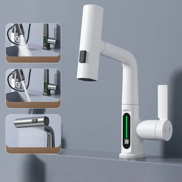 Rotating Faucet Water