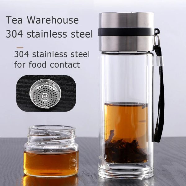 Portable Glass Tea Bottle - Image 3